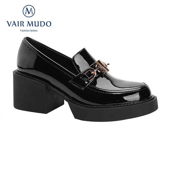 dress shoes genuine leather women new loafers black platform lady pumps sole low heel ladies chunky patent leather d137l 220303
dress shoes genuine leather women new loafers black platform lady pumps sole low heel ladies chunky patent leather d137l 220303