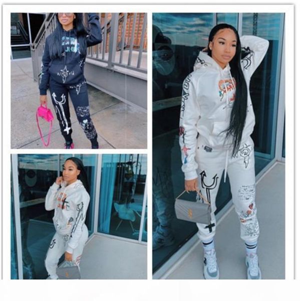 women tracksuit 2 piece set designers clothes 2020 letters printed long sleeve hooded pullover trousers outfits ladies street sports suit, Gray
women tracksuit 2 piece set designers clothes 2020 letters printed long sleeve hooded pullover trousers outfits ladies street sports suit, Gray