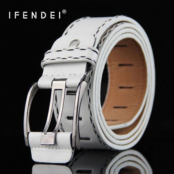 ifendei women's belt for jeans pu leather men's belt needle buckle white waist belt casual female strap for man cinturon mujer 201, Black;brown
ifendei women's belt for jeans pu leather men's belt needle buckle white waist belt casual female strap for man cinturon mujer 201, Black;brown