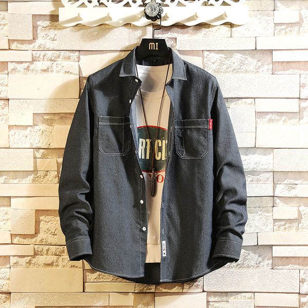 2021 new men 100% cotton jean shirt spring autumn casual long sleeve soft comfort slim fit styles bmzk, White;black
2021 new men 100% cotton jean shirt spring autumn casual long sleeve soft comfort slim fit styles bmzk, White;black