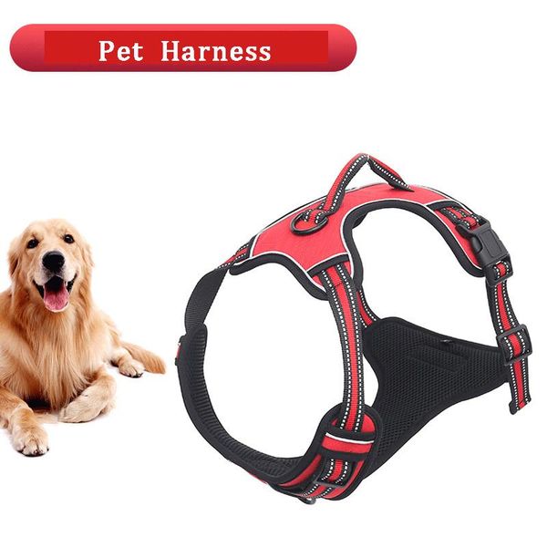 2020 new breathable reflective k9 dog harness chest strap for medium large dogs training walking dog harness accessories
2020 new breathable reflective k9 dog harness chest strap for medium large dogs training walking dog harness accessories