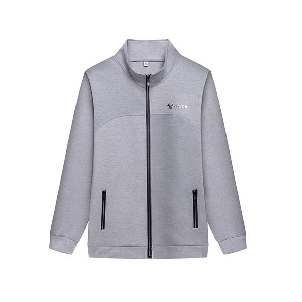 korean zipper baseball uniform can be printed with solid color stand collar sweater, Gray
korean zipper baseball uniform can be printed with solid color stand collar sweater, Gray