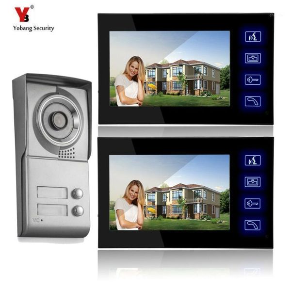 video door phones yobang security hip 7"building apartment outdoor station with 2 indoor lcd monitors wired intercom phone system1
video door phones yobang security hip 7"building apartment outdoor station with 2 indoor lcd monitors wired intercom phone system1