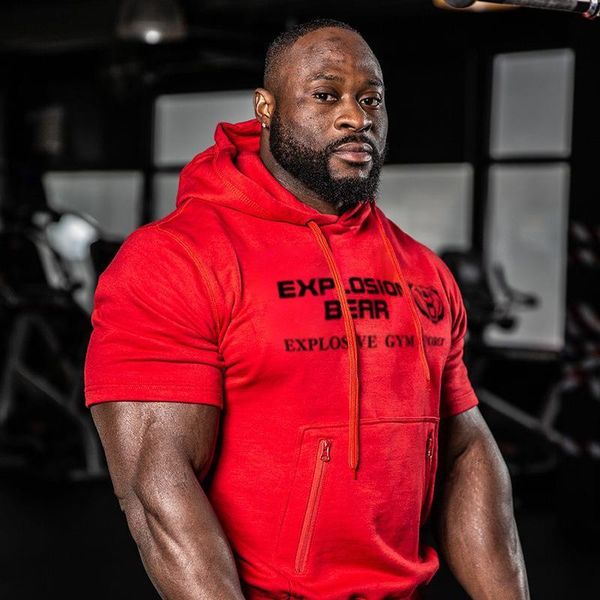 новый с коротким рукавом мышцы с капюшоном мужчины фитнес бодибилдинг толстовки одежда в повседневные хлопковые топы с капюшоном жилет бренд, Black
новый с коротким рукавом мышцы с капюшоном мужчины фитнес бодибилдинг толстовки одежда в повседневные хлопковые топы с капюшоном жилет бренд, Black