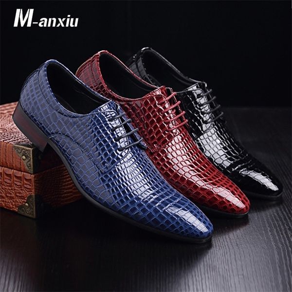 m-anxiu men fashion pointed toe lace up shoes leather bright business casual dress shoes wedding shoes size 38-48 y200420, Black
m-anxiu men fashion pointed toe lace up shoes leather bright business casual dress shoes wedding shoes size 38-48 y200420, Black