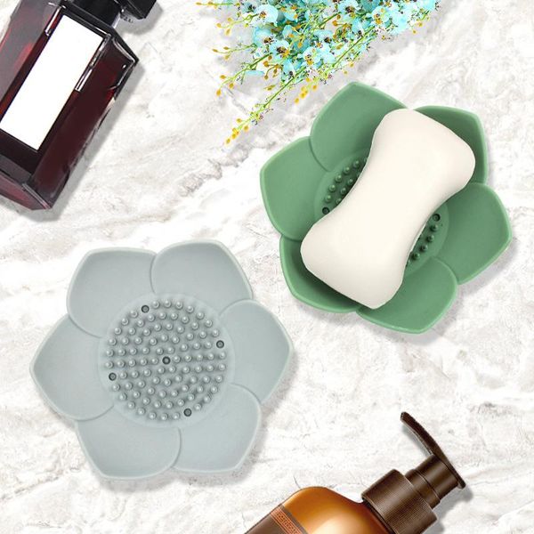 sile soap drain tray flower lotus shaped soap holder bathroom soap drain storage dish kitchen portable dishes tools q jllzwq
sile soap drain tray flower lotus shaped soap holder bathroom soap drain storage dish kitchen portable dishes tools q jllzwq