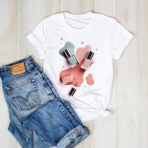 women printed 3d color lady fashion short sleeve t tee female ladies clothes graphic tshirt womens shirt clothing t-shirt, White
women printed 3d color lady fashion short sleeve t tee female ladies clothes graphic tshirt womens shirt clothing t-shirt, White
