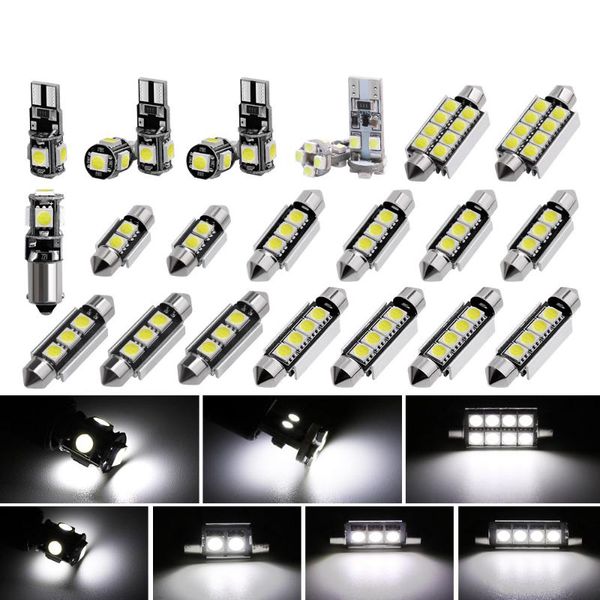 50sets/lot universal 23pcs led t10 car light bulb interior dome license plate lamps kit white for e90 e60 f10 f30
50sets/lot universal 23pcs led t10 car light bulb interior dome license plate lamps kit white for e90 e60 f10 f30