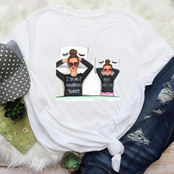 women mom mama daughter happy girl mother love cartoon short sleeve graphic tees clothes print lady female t shirt t-shirt, White
women mom mama daughter happy girl mother love cartoon short sleeve graphic tees clothes print lady female t shirt t-shirt, White