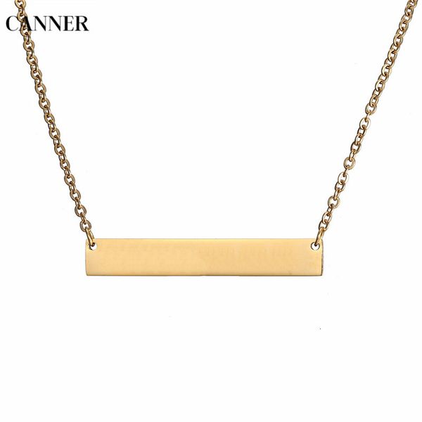 canner rose gold silver bar pendant necklace stainless steel personalized blank custom name necklaces women engrave word
canner rose gold silver bar pendant necklace stainless steel personalized blank custom name necklaces women engrave word