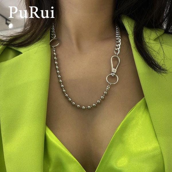 cuban link choker necklace steampunk men hip hop clasp collar chain necklace for women statement gothic trendy jewelry, Silver
cuban link choker necklace steampunk men hip hop clasp collar chain necklace for women statement gothic trendy jewelry, Silver