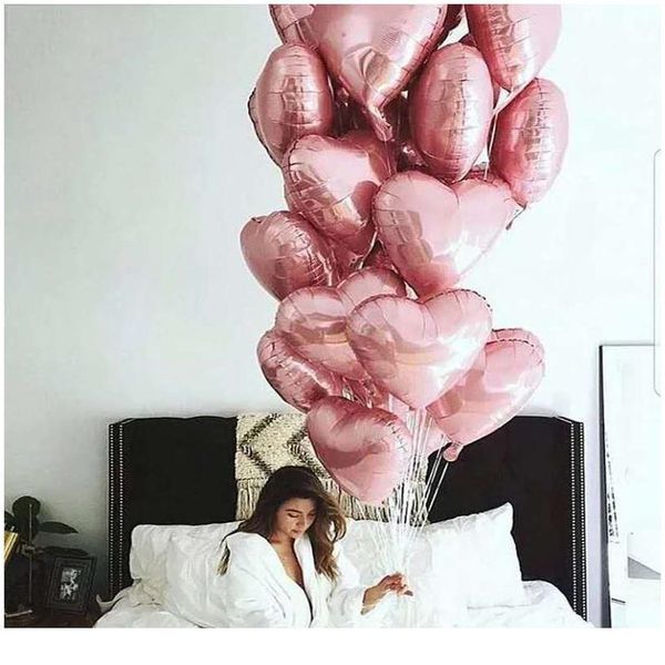 15pcs/lot 18inch gold silver red heart love balloon pure color foil helium baloon for wedding birthday party decoration bbyomq
15pcs/lot 18inch gold silver red heart love balloon pure color foil helium baloon for wedding birthday party decoration bbyomq