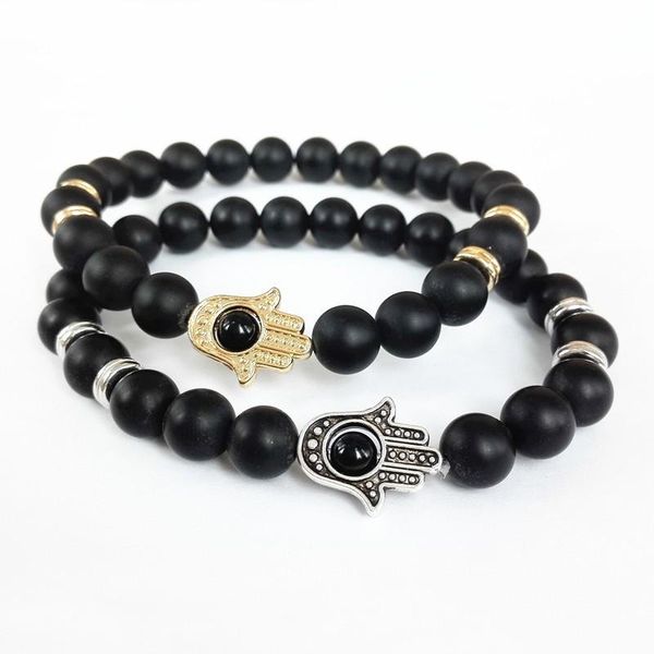 charm bracelets hamsa hand charms bracelet yoga mala nature 8mm black matte onyx energy stone beads, Golden;silver
charm bracelets hamsa hand charms bracelet yoga mala nature 8mm black matte onyx energy stone beads, Golden;silver