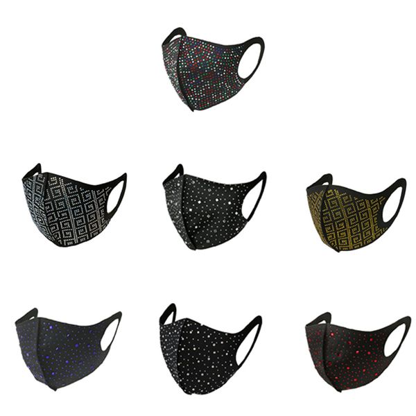 new designer face mask bling diamond mask protective pm2.5 black mouth masks reusable ear hook party face mask
new designer face mask bling diamond mask protective pm2.5 black mouth masks reusable ear hook party face mask