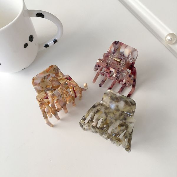 10pcs/lot korean dazzle color hair claws acetic acid marbling design clamps for women scrunchies ponytail shower hair clip jewelry, Slivery;golden
10pcs/lot korean dazzle color hair claws acetic acid marbling design clamps for women scrunchies ponytail shower hair clip jewelry, Slivery;golden