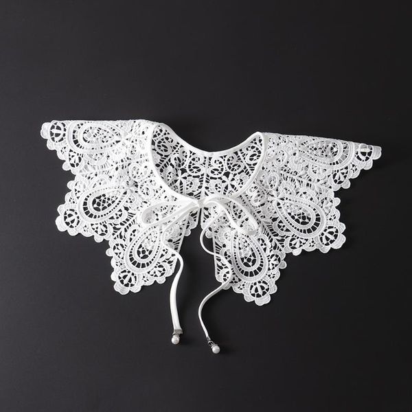 girl hollow lace floral fake collar women false collar for shirt blouse lapel detachable necklace shawl removable nep kraagie, Black;gray
girl hollow lace floral fake collar women false collar for shirt blouse lapel detachable necklace shawl removable nep kraagie, Black;gray
