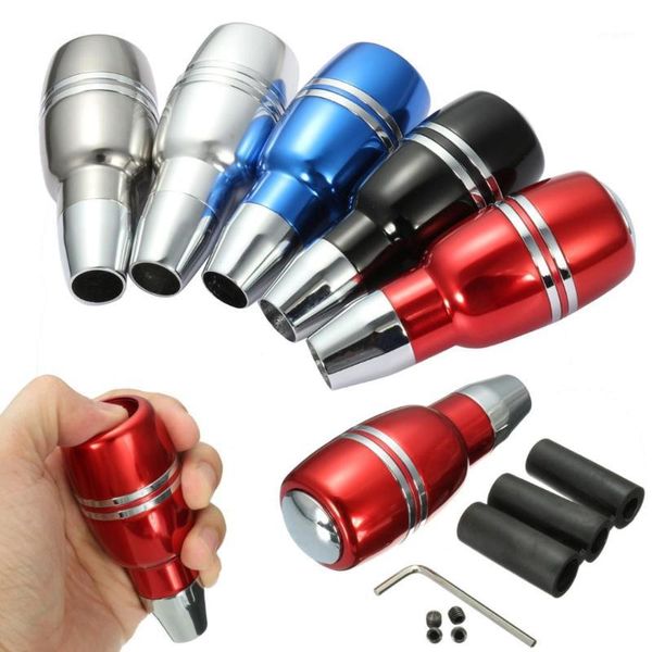 universal aluminum automatic manual car auto gear stick shift shifter lever knob black silver red blue titanium1
universal aluminum automatic manual car auto gear stick shift shifter lever knob black silver red blue titanium1