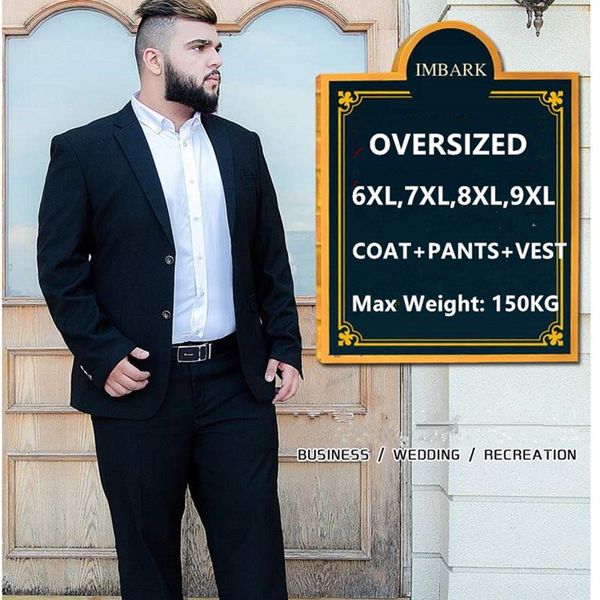 suit men 3 piece suits wedding suits with pants groom plus size 5xl 6xl 7xl 8xl 9xl terno black blue formal business clothes set 201106, White;black
suit men 3 piece suits wedding suits with pants groom plus size 5xl 6xl 7xl 8xl 9xl terno black blue formal business clothes set 201106, White;black