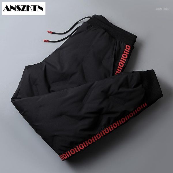 anszktn winter down pants men wear warm and thick outdoor slimming cotton pants fashionable warm white duck down padded1, Black
anszktn winter down pants men wear warm and thick outdoor slimming cotton pants fashionable warm white duck down padded1, Black