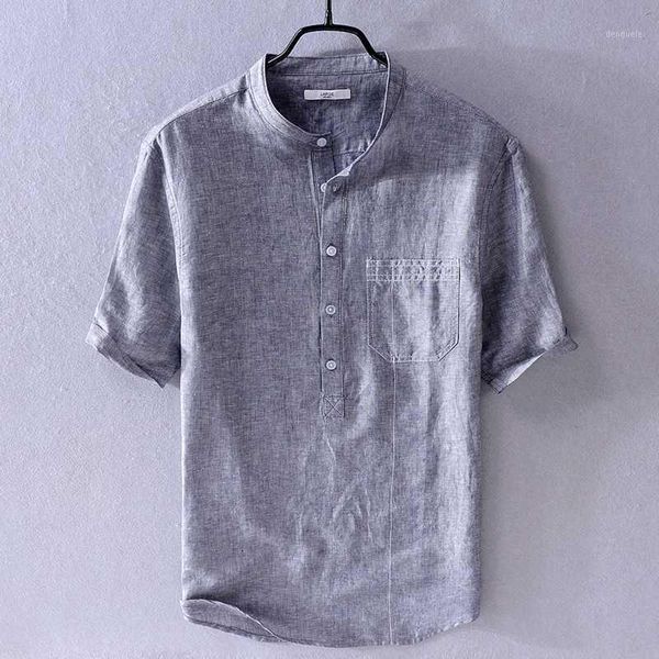 new arrival stand collar summer shirts men brand casual gray shirt for men fashion breathable shirt male solid camiseta chemise1, White;black
new arrival stand collar summer shirts men brand casual gray shirt for men fashion breathable shirt male solid camiseta chemise1, White;black
