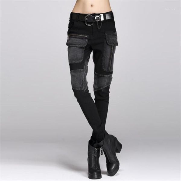 2020 spring autumn new elastic waist fashion large pockets retro wash women's trousers casual harem pencil pants1, Black;white
2020 spring autumn new elastic waist fashion large pockets retro wash women's trousers casual harem pencil pants1, Black;white