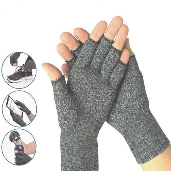 half-finger cotton compression glove grey women men elastic hand arthritis joint pain relief gloves heath care w qyljpl, Black;red
half-finger cotton compression glove grey women men elastic hand arthritis joint pain relief gloves heath care w qyljpl, Black;red