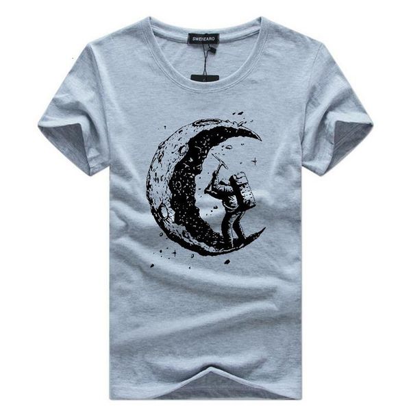 men's t-shirts 2019 summer digging the moon cartoon print t shirt tshirts casual short sleeves brands cotton tee shirts men, White;black
men's t-shirts 2019 summer digging the moon cartoon print t shirt tshirts casual short sleeves brands cotton tee shirts men, White;black