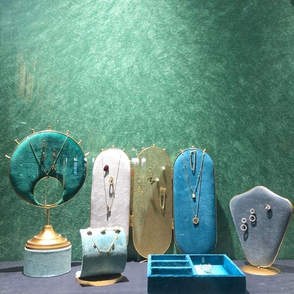 flannelette storage displays creative jewelry exhibition extravagant style deskprops necklace earrings accessories shelf, Pink;blue
flannelette storage displays creative jewelry exhibition extravagant style deskprops necklace earrings accessories shelf, Pink;blue