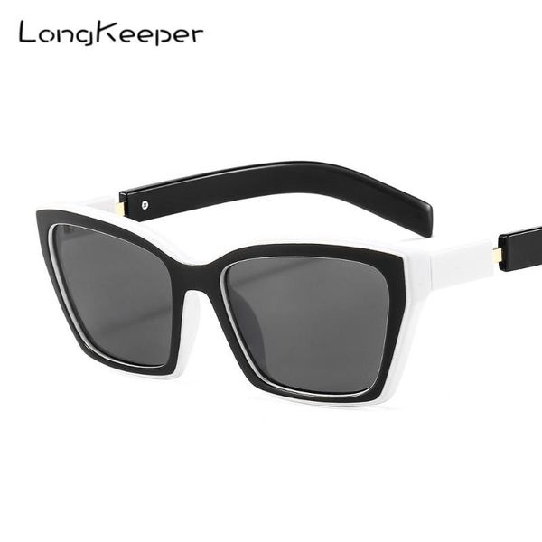 sunglasses longkeeper retro cat eye women square black white sun glasses men fashion shades uv400 vintage, White;black
sunglasses longkeeper retro cat eye women square black white sun glasses men fashion shades uv400 vintage, White;black