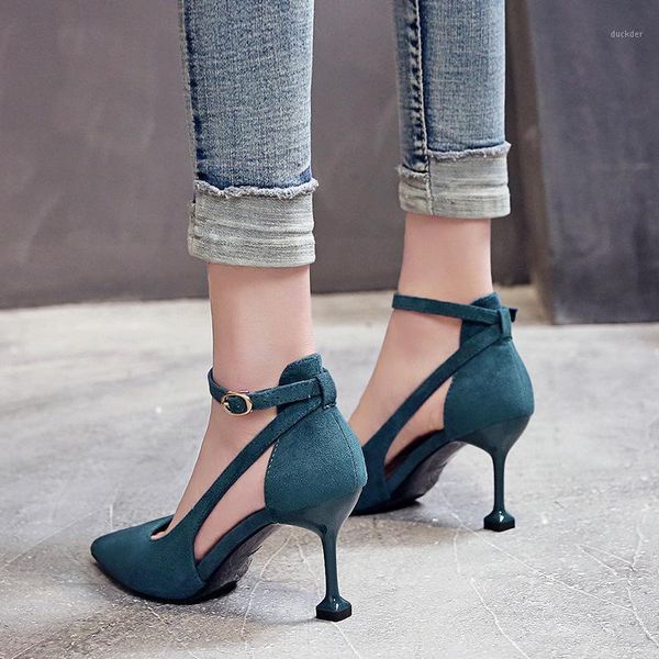 2021 spring new women's high heels versatile french girl stiletto pointed single shoes women's word buckle wear high heels1, Black
2021 spring new women's high heels versatile french girl stiletto pointed single shoes women's word buckle wear high heels1, Black