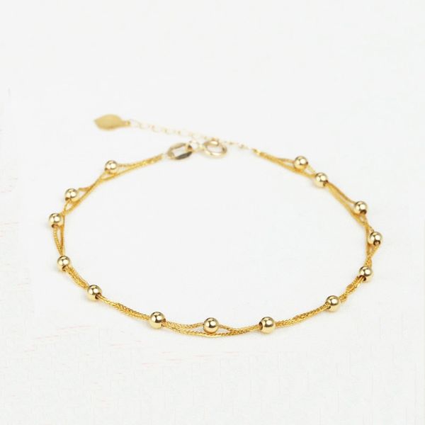 nymph real 18k gold bracelet fine jewelry pure au750 solid round ball real gold adjustable chain for women party gift b501 q1201, Black
nymph real 18k gold bracelet fine jewelry pure au750 solid round ball real gold adjustable chain for women party gift b501 q1201, Black