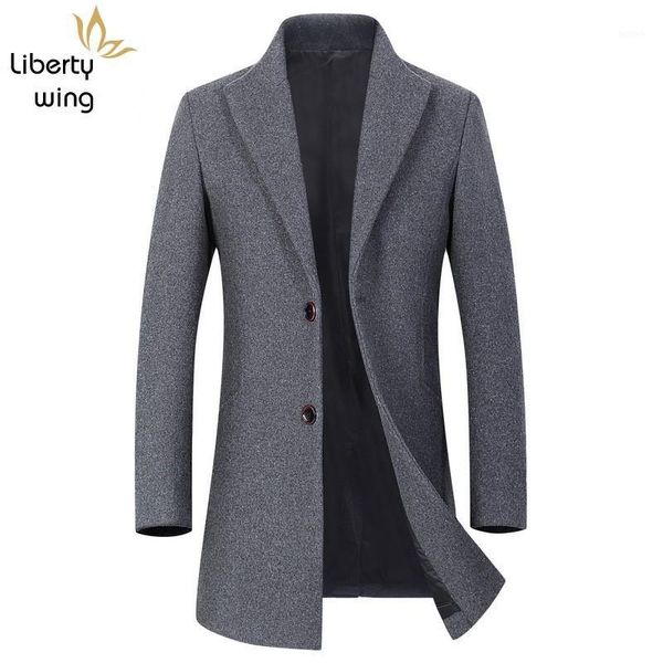 smart casual long sleeve single breasted lapel mens medium length overcoats plus size autumn winter solid slim fit woolen coats1, Black
smart casual long sleeve single breasted lapel mens medium length overcoats plus size autumn winter solid slim fit woolen coats1, Black