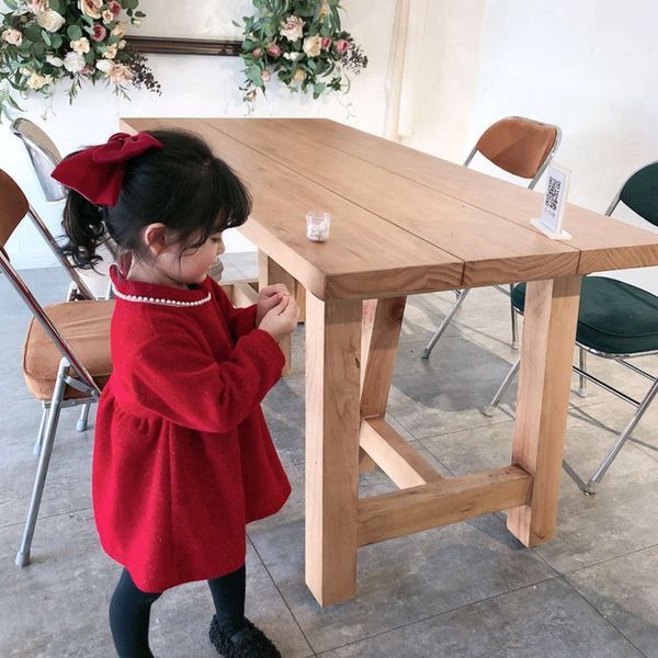 winter plush new thickened clothing girl's 2020 drs children's red long sve skirt 14uo, Red;yellow
winter plush new thickened clothing girl's 2020 drs children's red long sve skirt 14uo, Red;yellow