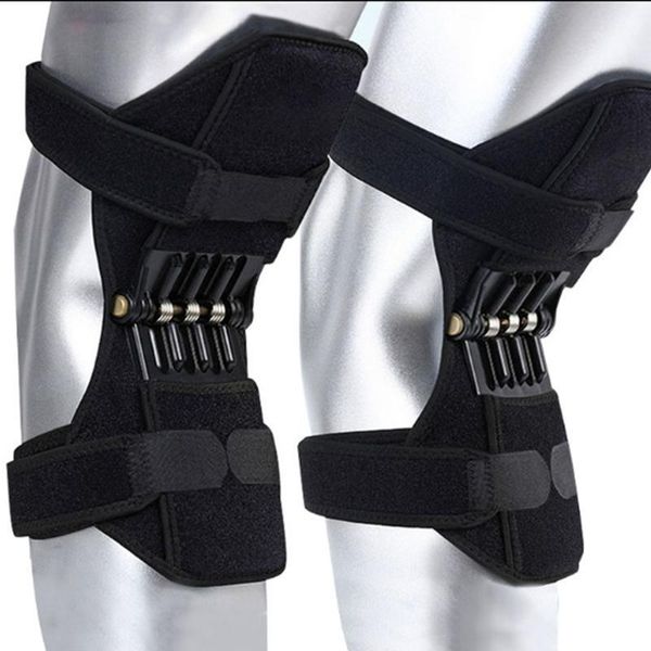 elbow & knee pads 1pair joint support non-slip power lift kneepad powerful rebound spring force leg protector1, Black;gray
elbow & knee pads 1pair joint support non-slip power lift kneepad powerful rebound spring force leg protector1, Black;gray