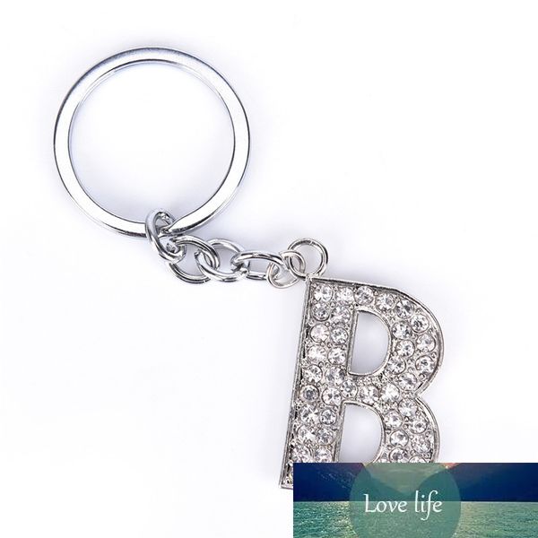 fashion crystal rhinestone alphabet keyring initial letter key ring chain keychain, Silver
fashion crystal rhinestone alphabet keyring initial letter key ring chain keychain, Silver