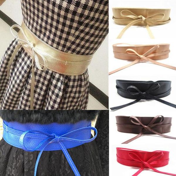 1pcs классной женщина пояс stretch пряжка лук широкого кожа pu упругие похудения узелка waistband корсет tie пояс аксессуары, Black;brown
1pcs классной женщина пояс stretch пряжка лук широкого кожа pu упругие похудения узелка waistband корсет tie пояс аксессуары, Black;brown