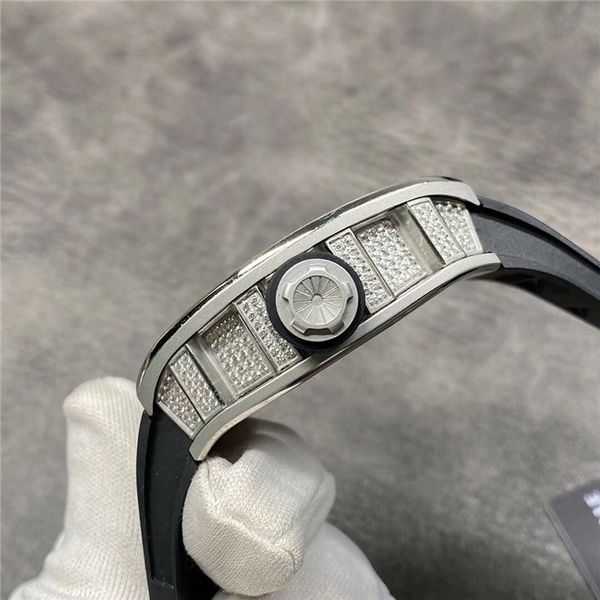 designer watch barrel hollowed-out skull automatic mechanical movement rubber black watchband 42mm men's brand watchgood, Slivery;brown
designer watch barrel hollowed-out skull automatic mechanical movement rubber black watchband 42mm men's brand watchgood, Slivery;brown