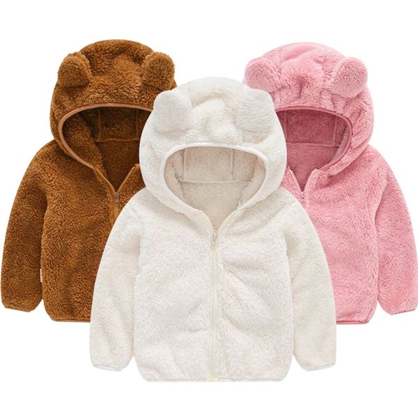 autumn and winter fleece wool coat children's clothing boy girl weaters adorable bear ears sturdy hoodie baby hairy zipper coat 201216, Blue;gray
autumn and winter fleece wool coat children's clothing boy girl weaters adorable bear ears sturdy hoodie baby hairy zipper coat 201216, Blue;gray