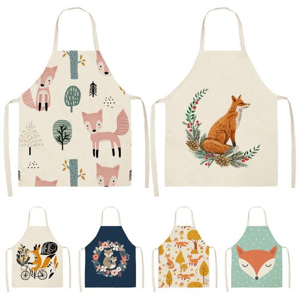 aprons cute printed cotton linen brief sleeveless apron home cooking baking waist bib kitchen women pinafore 53*65cm wql0159
aprons cute printed cotton linen brief sleeveless apron home cooking baking waist bib kitchen women pinafore 53*65cm wql0159