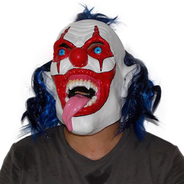 costume accessories clown mask horror vampire cosplay costume prop halloween scary party latex headgear long tongue dress up, Silver
costume accessories clown mask horror vampire cosplay costume prop halloween scary party latex headgear long tongue dress up, Silver