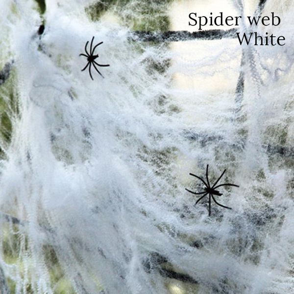 2020 new halloween horror party scene props white elastic spider web spider web horror decoration bar haunted house
2020 new halloween horror party scene props white elastic spider web spider web horror decoration bar haunted house
