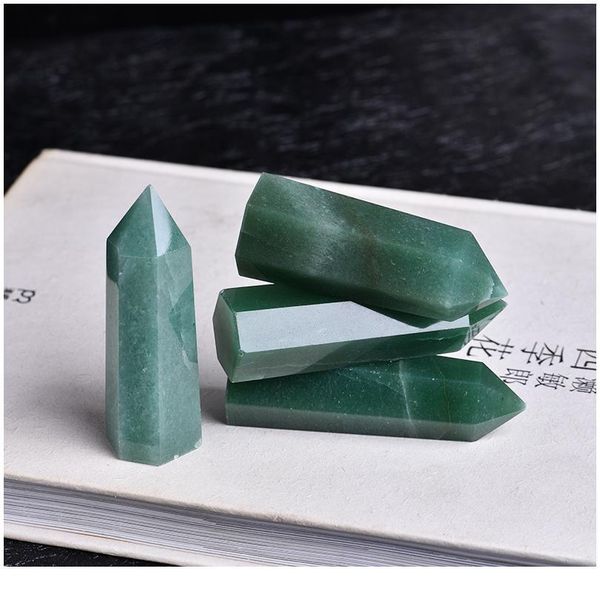 1pc natural dongling stone hexagonal column crystal point magic repair healing wand family home decoration study room de jlluaw, Black
1pc natural dongling stone hexagonal column crystal point magic repair healing wand family home decoration study room de jlluaw, Black