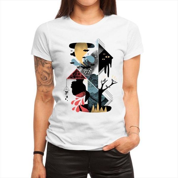 stereo abstract design print women t shirt summer fashion short sleeve o neck t shirt ladies white tee shirt
stereo abstract design print women t shirt summer fashion short sleeve o neck t shirt ladies white tee shirt