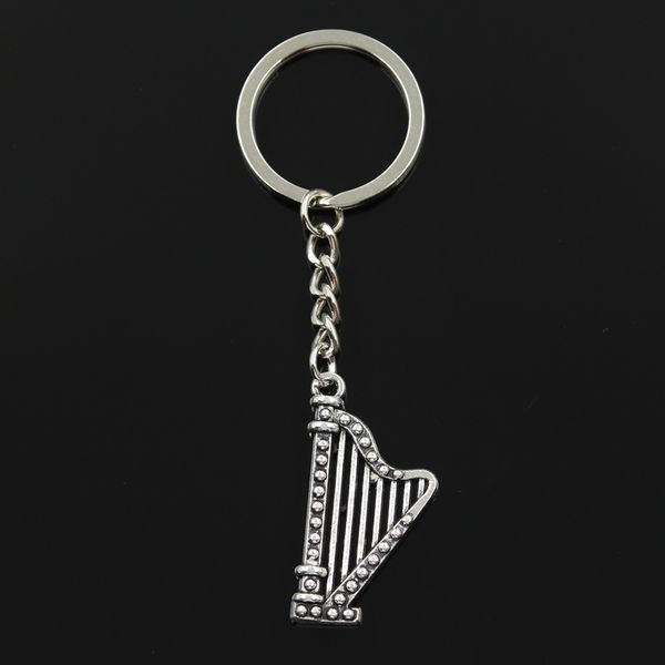fashion 30mm key ring metal key chain keychain jewelry antique bronze silver color plated harp musical 40x21mm pendant
fashion 30mm key ring metal key chain keychain jewelry antique bronze silver color plated harp musical 40x21mm pendant