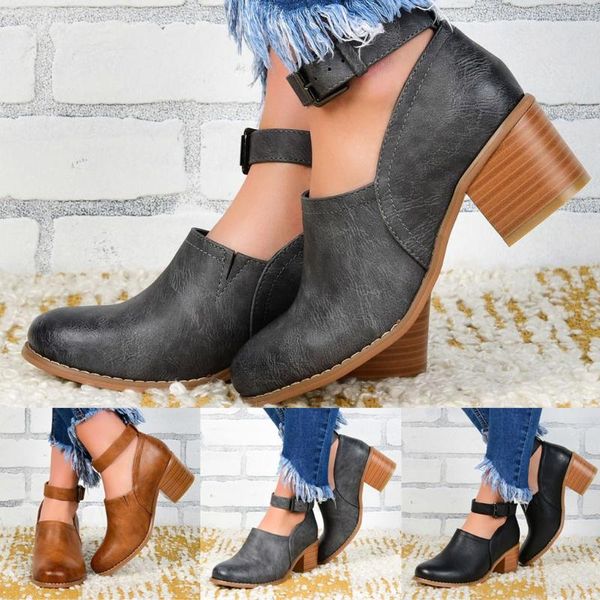jaycosin 2020 new women's ankle strap round toe high heel single boot outdoor casual shallow mouth shoes june 18 p35, Black
jaycosin 2020 new women's ankle strap round toe high heel single boot outdoor casual shallow mouth shoes june 18 p35, Black