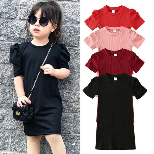autumn winter toddler kids baby girls dress puff sleeve solid straight casual knitted dress girls clothes outfit, Red;yellow
autumn winter toddler kids baby girls dress puff sleeve solid straight casual knitted dress girls clothes outfit, Red;yellow