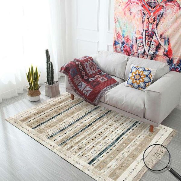 cotton tassel home weave carpet moroccan style carpet living room bedroom anti-slip floor mats geometric bedside rug home decor
cotton tassel home weave carpet moroccan style carpet living room bedroom anti-slip floor mats geometric bedside rug home decor