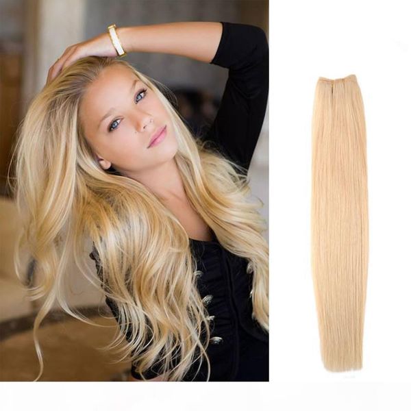 unprocessed virgin human hair blonde color 613 weaves 3 bundles straight wave hair weft, dhl, Black
unprocessed virgin human hair blonde color 613 weaves 3 bundles straight wave hair weft, dhl, Black