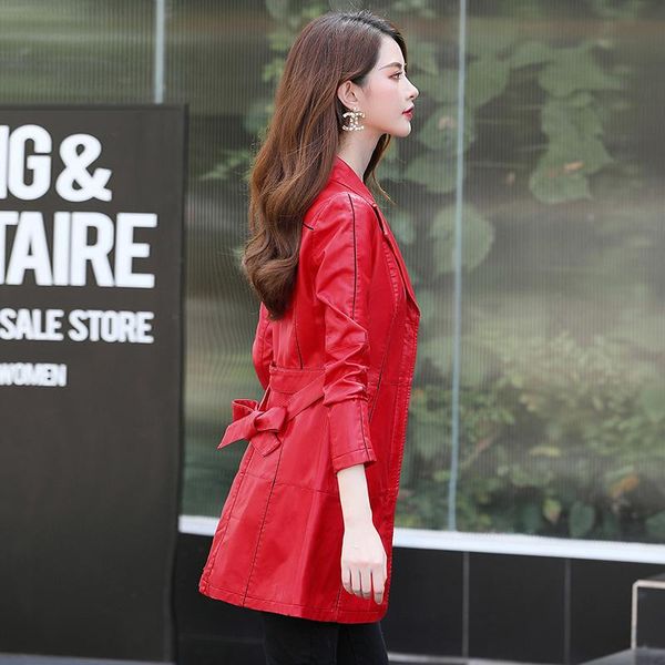 women's leather & faux women long 2021 genuine jacket korean spring autumn 200% sheepskin coat chaqueta cuero hombre pph484, Black
women's leather & faux women long 2021 genuine jacket korean spring autumn 200% sheepskin coat chaqueta cuero hombre pph484, Black