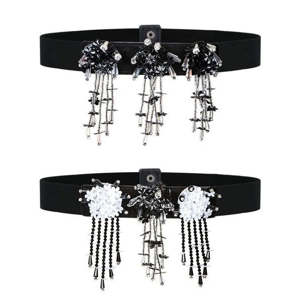 belts white rhinestone waist belt for women ladies elastic band colorful crystal bead corset strap dress accessories dp66, Black;brown
belts white rhinestone waist belt for women ladies elastic band colorful crystal bead corset strap dress accessories dp66, Black;brown